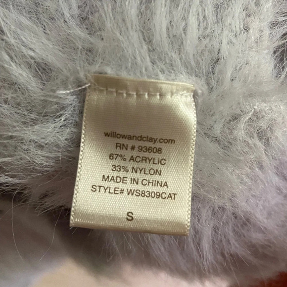 Willow & Clay Fluffy Soft Grey Cardigan Sz Small - Picture 4 of 9